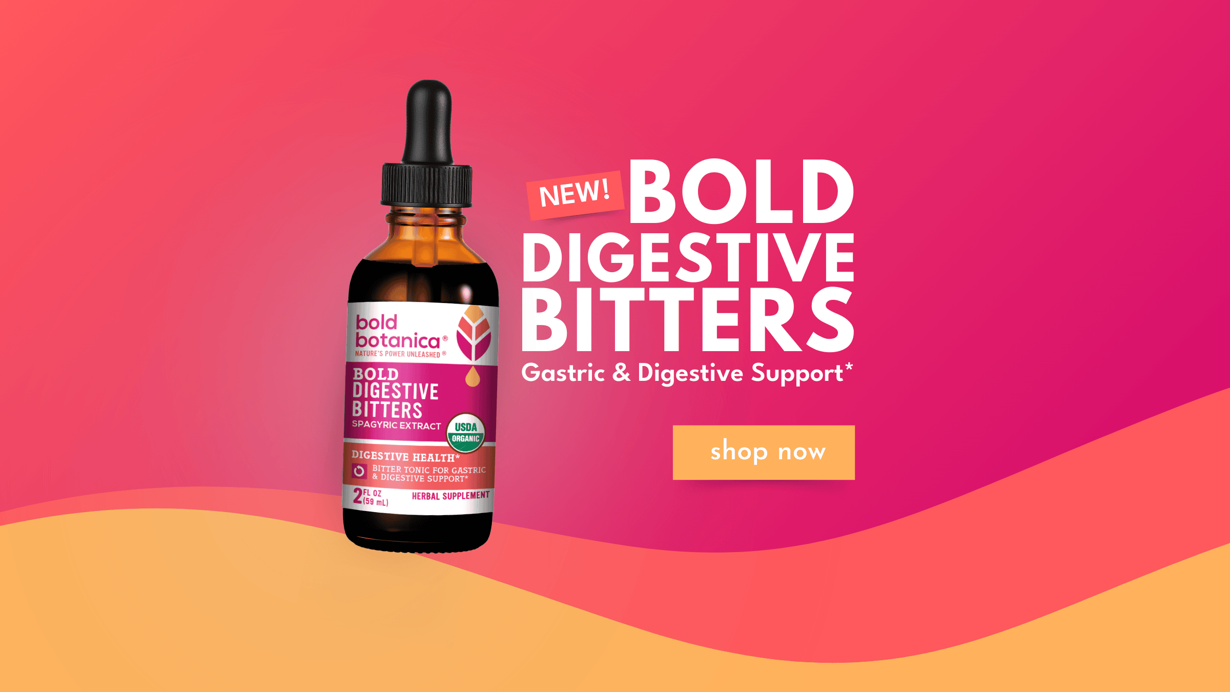 bold digestive bitters bottle promo