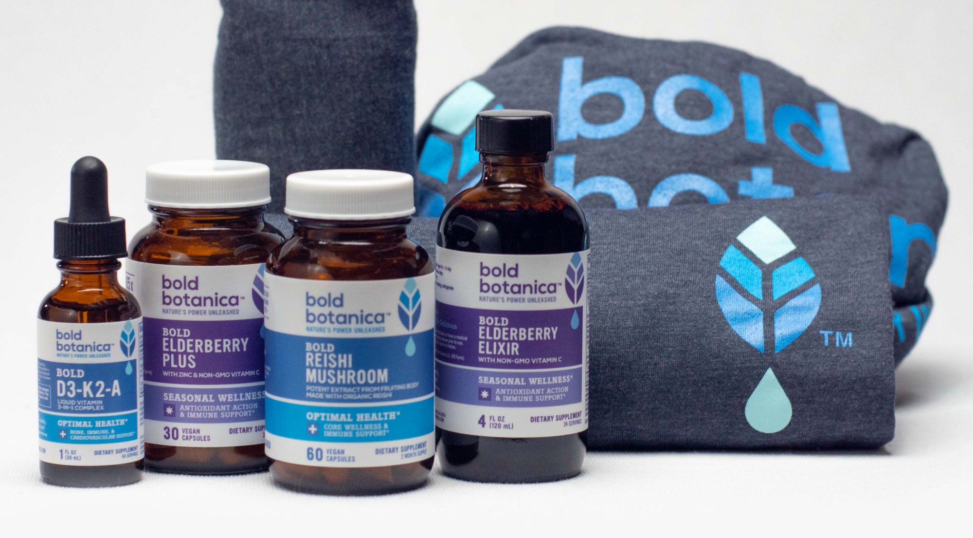 bold botanica products on display