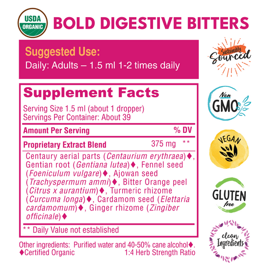 Bold Digestive Bitters