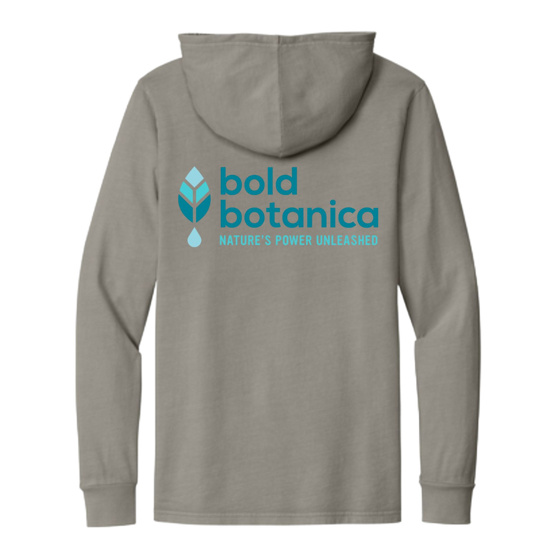 bold botanica hoodie back